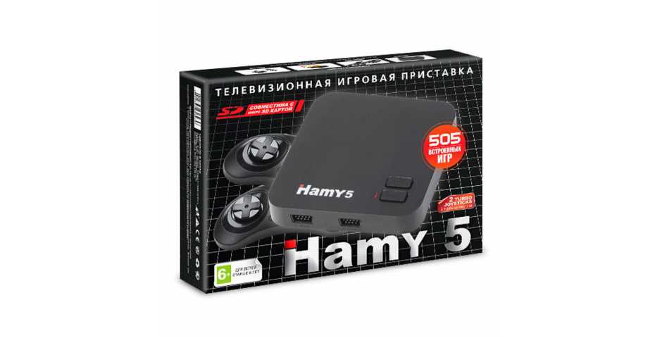 Sega - Dendy "Hamy 5" (505-in-1) Black